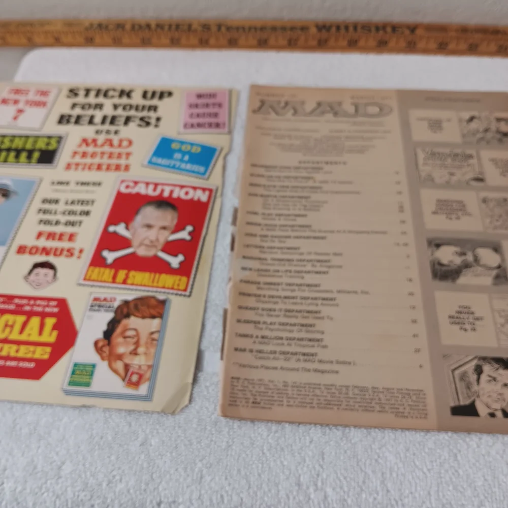 Vintage MAD Magazine March Issue